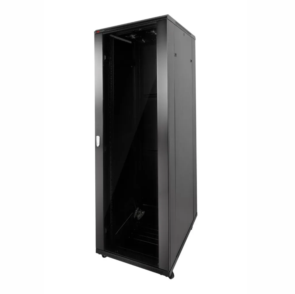 [D038079] Hikvision, DS-XS6627-E/DG - Free-standing Cabinet, 27U, 600x600mm