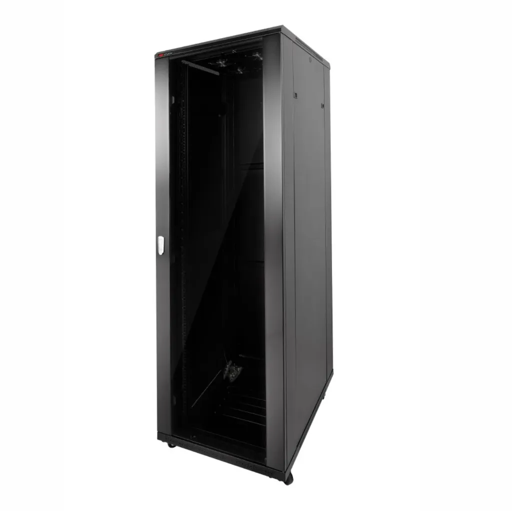 [D038081] Hikvision, DS-XS6632-E/DG - Free-standing Cabinet, 32U, 600x600mm