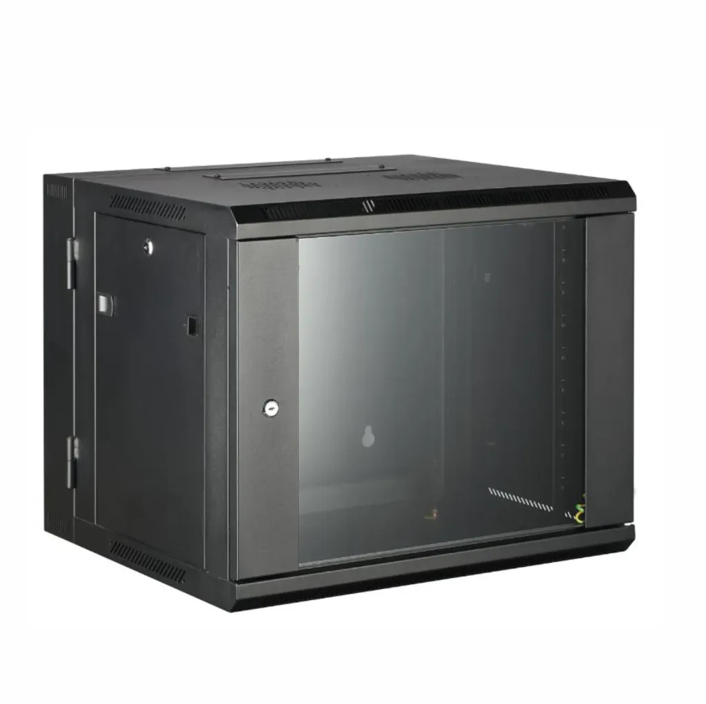 Hikvision, DS-XS6606-S/BR Wall-mount Cabinet, 6U, 600*600mm, Double-section Design
