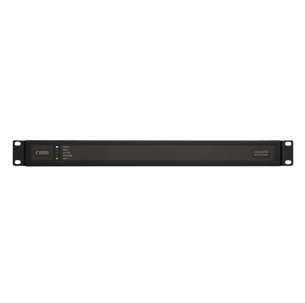 Cloud, CXA4250D 4/8 Channel DSP Amplifier 4x250W DANTE