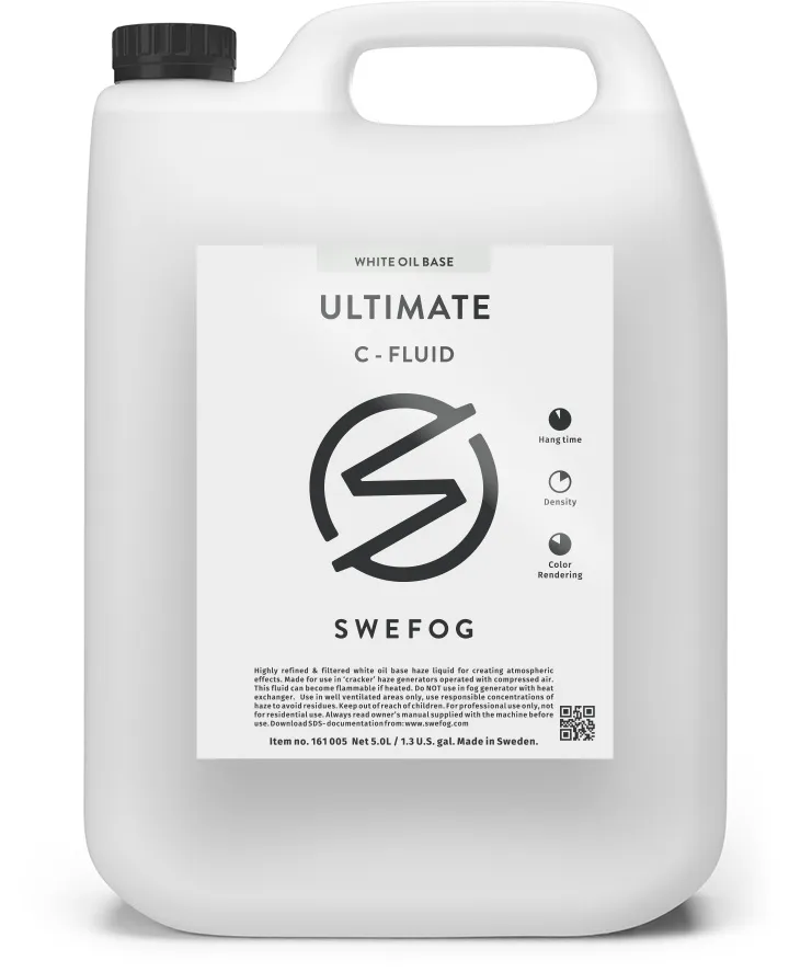 [D038485] Swefog, Ultimate C-Fluid Hazevloeistof 5L (origineel)