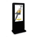 Allsee, OT65F-DT2 - 65" Double Sided Freestanding PCAP Outdoor Touch Screen Poster