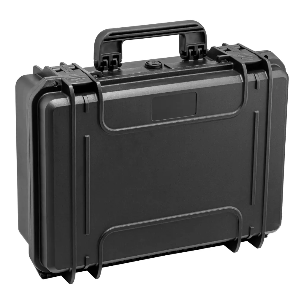 DLX-Cases, DLX400S Kunstofkoffer cubed foams|400 x 230 x 260 mm|Black