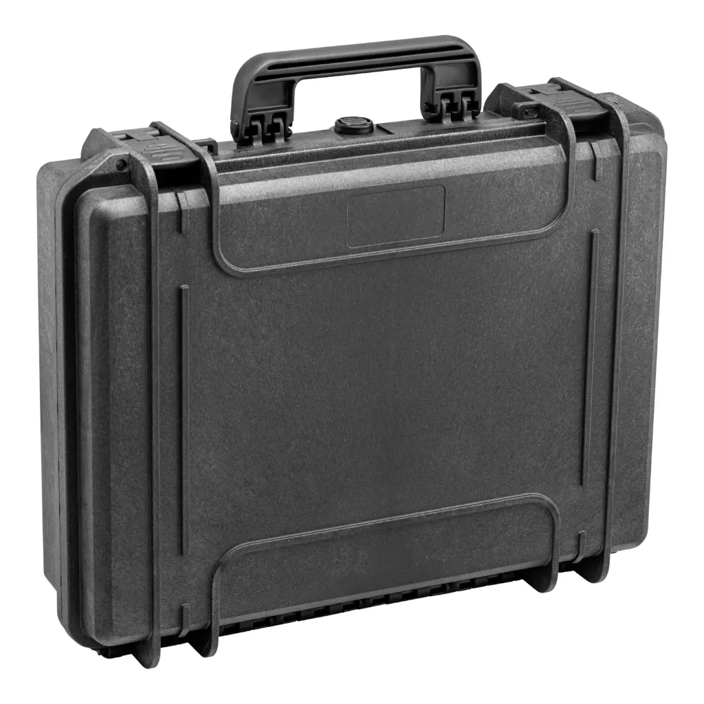 DLX-Cases, DLX465H125 Kunstofkoffer empty|465 x 335 x 125 mm|Black