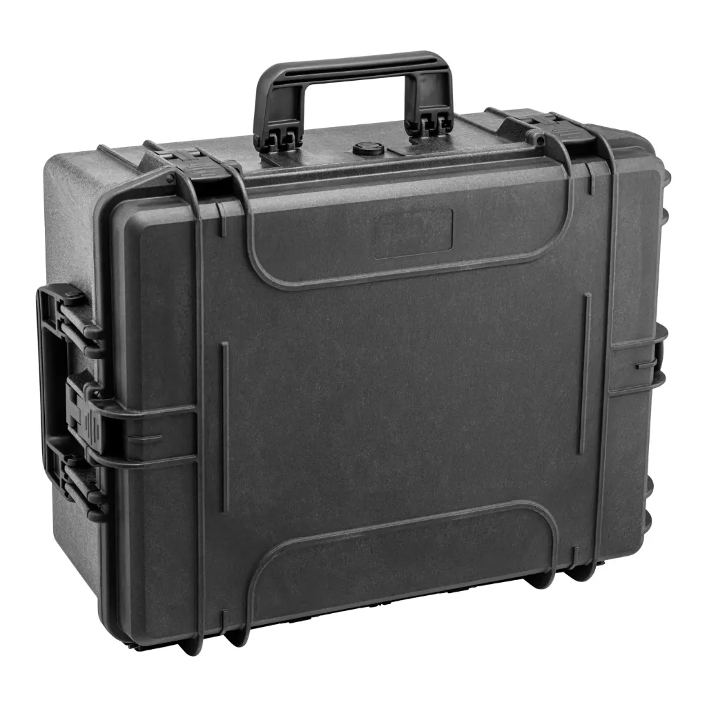 DLX-Cases, DLX540H245 Kunstofkoffer empty  |538 x 405 x 245 mm|Black