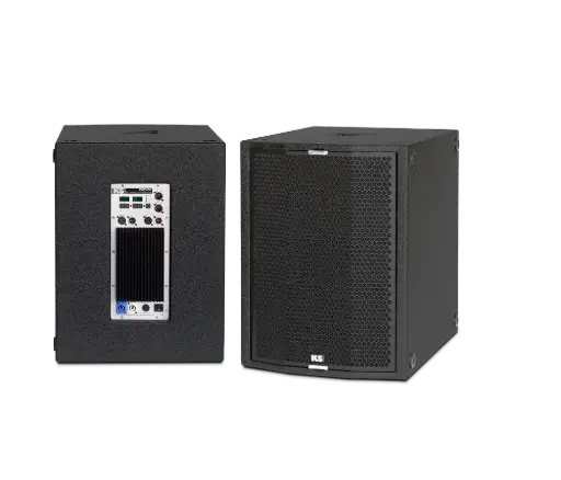 [D029050] KS-Audio, CPD-W1 - 1x15" port loaded precision subwoofer with integrated amplifier and stereo DSP