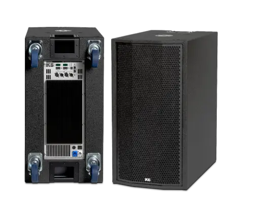 [D029055] KS-Audio, CPD-W2 - 2x15" port loaded precision subwoofer with integrated amplifier and stereo DSP