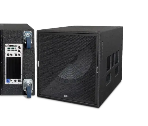 [D029063] KS-Audio, CPD-WH - 1x 18" Hybrid high output subwoofer with integrated amplifier and stereo DSP