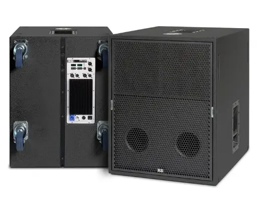 [D029066] KS-Audio, CPD-SUB - 4x10" push-pull band-pass subwoofer with integrated amplifier and stereo DSP