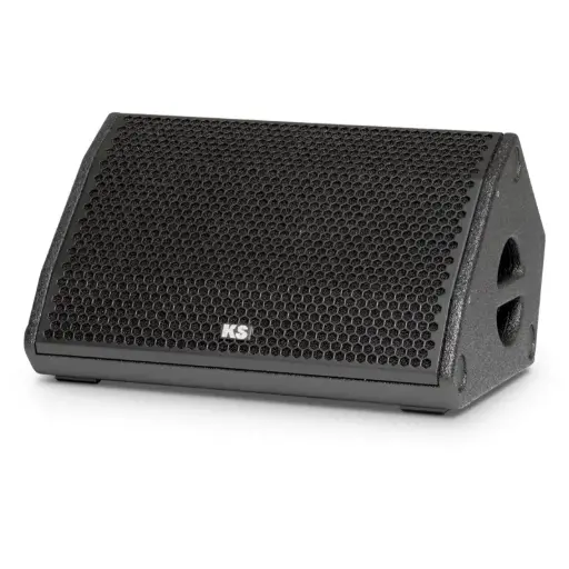 [D029073] KS-Audio, CPD-1M - 10"/1.75" Compact Stage monitor 90°x50° integrated Amplifiers and 2ch. DSP