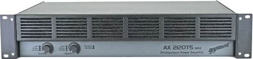 [D036194] Axxent, AX2120TS MKII Amplifier 2x120W at 70/100V and 8 Ohm