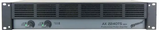 [D036196] Axxent, AX2240TS MKII Amplifier 2x240W at 70/100V and 4 ohms