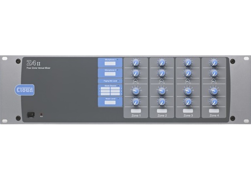 [D036211] Cloud, Z4 - 6 Music inputs 2 mic + paging 4 facility