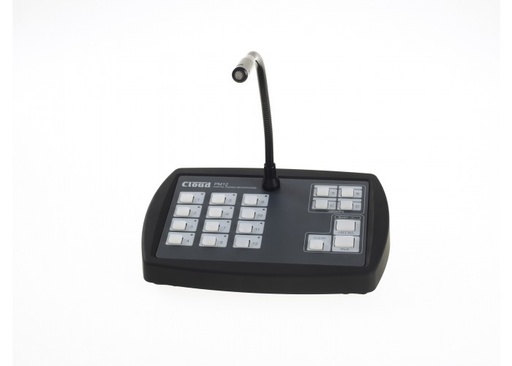 [D036225] Cloud, PM12 - Paging mic 12 zone digital & analogue