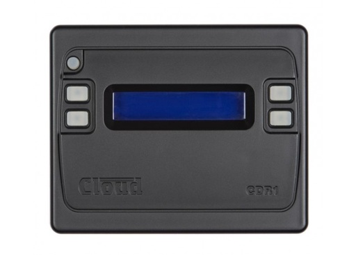 [D036240] Cloud, CDR1-B - remote for DCM-1 BLACK wall mount