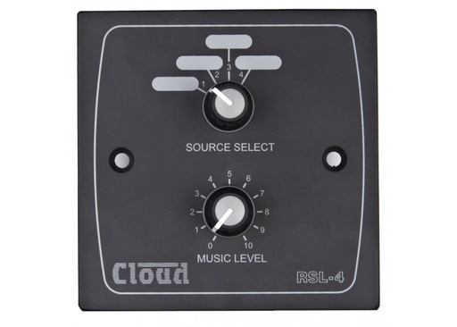 [D036258] Cloud, RSL-4B - Remote source and volume control BLACK for MA60/MA60M