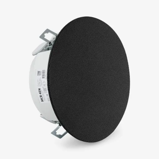[D036557] AMC, MCR 4ENB - metal ceiling loudspeaker EN54-24 Black