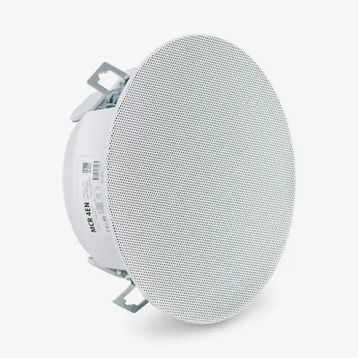 [D036558] AMC, MCR 4ENW - metal ceiling loudspeaker EN54-24 standard