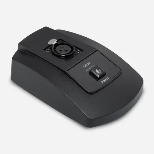 [D036561] AMC, TALKSTLSW - gooseneck microphone table stand (on/off switch)