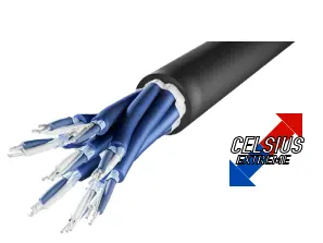 [D036592] Syntax® Multipair Cable, AES/EBU-DMX | 8 pair | 2 x 0,22 mm² | ø 14,8 mm | Black | Celsius Extreme