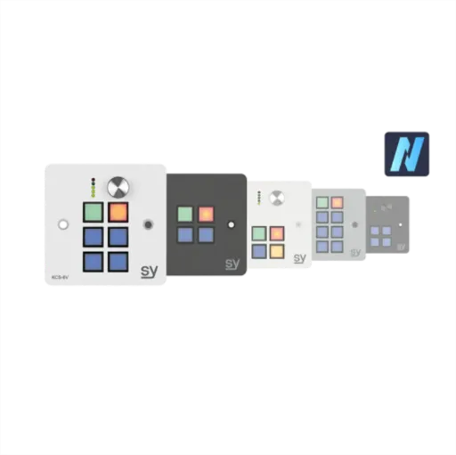 [D036794] SY, SY-KCS2-B-UK - 2 button Keypad Controller. In BLACK