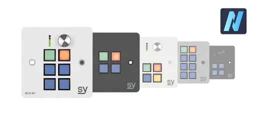 [D036794] SY, SY-KCS2-B-UK - 2 button Keypad Controller. In BLACK